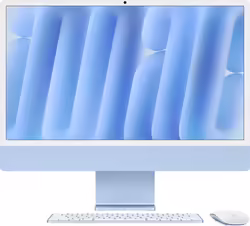 Apple iMac 24`` Retina 4.5K Chip M4 con CPU de 10 nucleos 16GB de | MWV33Y/A