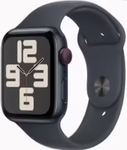 Apple watch serie se gps + cellular caja de aluminio medianoche 4 | MXGM3QL/A | 305,06 euros