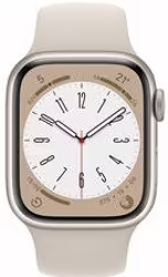 Apple Watch Series 8 GPS Caja de aluminio Blanco estrella 45mm, c | MNP23TY/A | 0194253149682