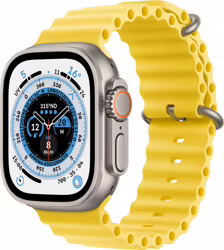 Apple Watch Ultra GPS + Cellular Caja titanio 49mm Correa Ocean A | MNHG3TY/A | 0194253144052