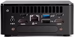 Asus Nuc Barebone 12WSHV50000 Kit Intel i5 1250P sin memoria 2xDD | 90AB2WSH-MRD100 | 523,99 euros