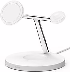 Belkin cargador inalambrico qi2 15w 3 en 1 para apple watch se ap | WIZ009VFWH-V2