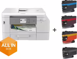 Brother Impresora Multifuncion Tinta MFC-J4540DW A4 1200x2400ppp  | MFCJ4540DWXL | 4977766809634