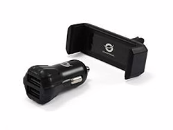 Conceptronic Cargador USB 5V para Coche 12V a 24V con 2 salidas U | CUSBCAR2AKIT | 16,00 euros