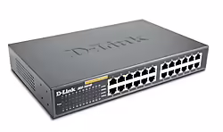 D-link Switch 24 puertos RJ45 10/100Mbps Sobremesa, montaje en Ra | des-1024d | 58,00 euros