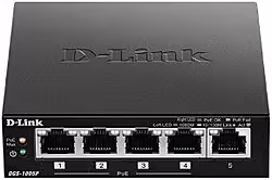 D-link Switch 5 puertos RJ45 10/100/1000Mbps Sobremesa con 4 puer | DGS-1005P | 53,99 euros