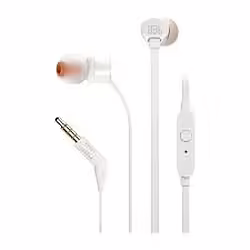 Jbl Auriculares intrauditivo Tune T110 con control remoto con mic | JBLT110WHT | 15,00 euros