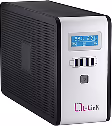 L-link UPS 1600VA 900W Formato torre con 2 conectores schuko 4xIE | LL-7716 | 8436531366896