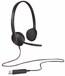 Logitech auriculares de diadema h340 con microfono usb negro | 981-000475 | 28,00 euros