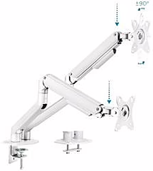 Tooq Soporte de Monitor/TV para mesa Desde 17`` hasta 32`` Doble  | DB4132TNR-W | 61,00 euros