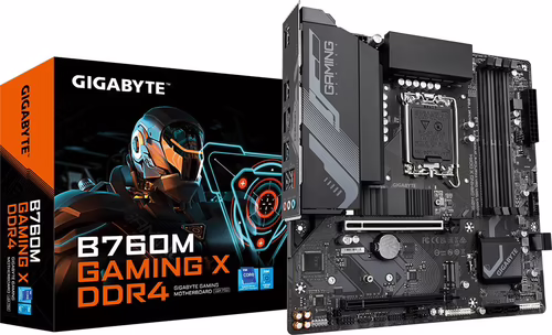 GIGABYTE B760M GAMING XDDR4: (1700) 4DDR4 HDMI DP mATX | 9MB76MGX4-00-10 | 4719331851255 imagen 1