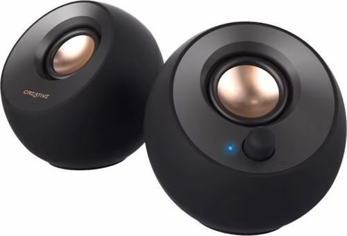 Creative Pebble 2.0 v2 altavoces speakers USB 2.0 pc Mac negro 51MF1695AA000 | 5390660192937 imagen 1
