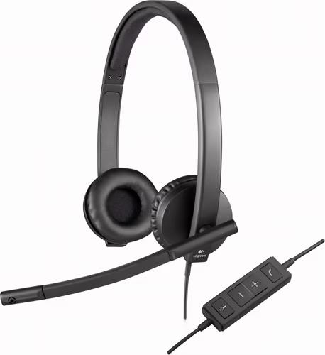 Auric+Micro LOGITECH H570e USB-A Negros (981-000575) | 5099206053304 imagen 1