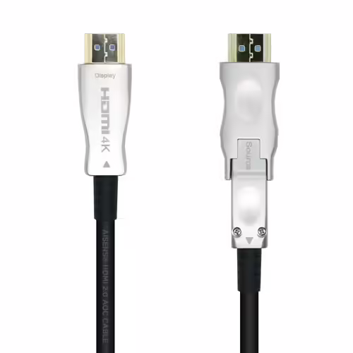 Aisens Cable Hdmi tipo-a estandar macho a Hdmi tipo-d micro V2.0 AOC desmontable | A148-0513 | 8436574705812 imagen 1