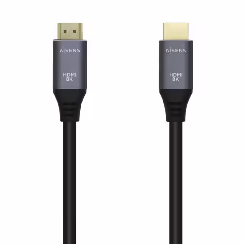Cable AISENS HDMI/M a HDMI/M 1m Gris/Negro (A150-0426) | 8436574704624 imagen 1