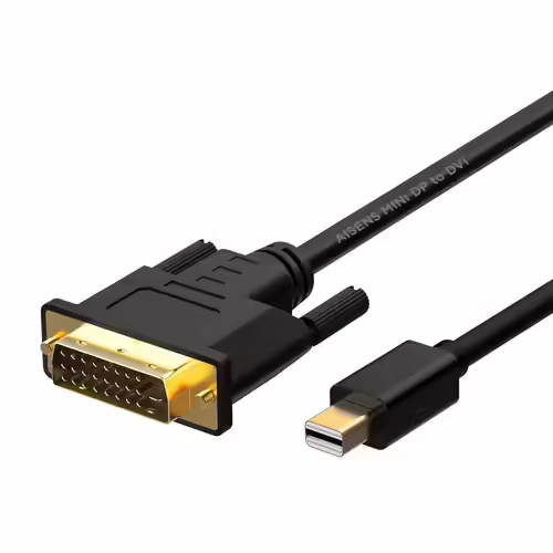 Cable AISENS Mini DP/M a DVI/M 2m Negro (A125-0363) | 8436574703702 imagen 1