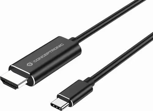 Conceptronic ABBY04B adaptador de cable de vÍdeo 2 m USB Tipo C HDMI | 4015867227374 imagen 1
