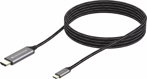 Cable CONCEPTRONIC USB-C/M a HDMI/M 2m Gris (ABBY10G) | 4015867230848 imagen 1