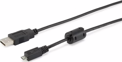Cable EQUIP USB-A/M a mUSB-B/M 1.8m Negro (EQ128551) | 4015867184554 imagen 1