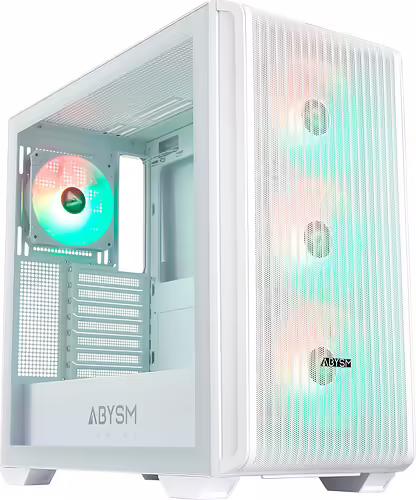 ABYSM Caja ATX Danube KAMP BX300 Blanco | 6974560223626 imagen 1