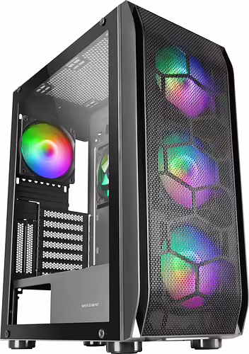 Mars Gaming MC-KX Negro Torre Gaming Premium E-ATX Sistema CPU FREEZER 5 Ventila | MCKX | 8435693102557 imagen 1