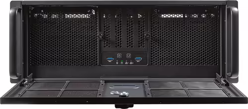 Caja Rack UNYKA UK4339H 9`` 4u Silver/Black (UK51918) | 6974560221219 imagen 1