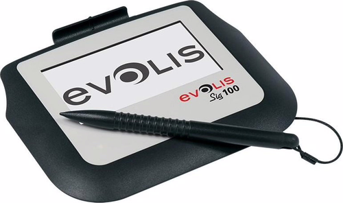 Capturador de Firmas Monocromo Evolis SIG100 ST-BE105-2 | ST-BE105-2-UEVL | 5711045975981 imagen 1