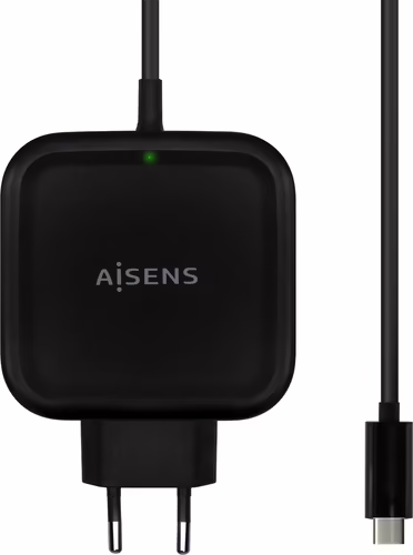 Cargador Pared AISENS 65W USB-C Negro (ASCH-1PD65WL-BK) | 8436574707939 imagen 1