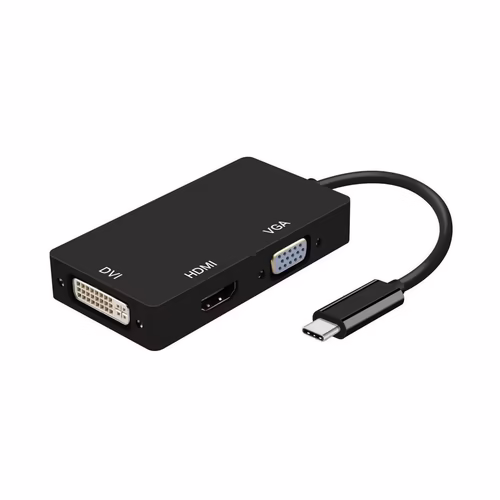 Cable AISENS USB-C/M a DVI/HDMI/VGA/H 15cm (A109-0343) | 8436574703535 imagen 1