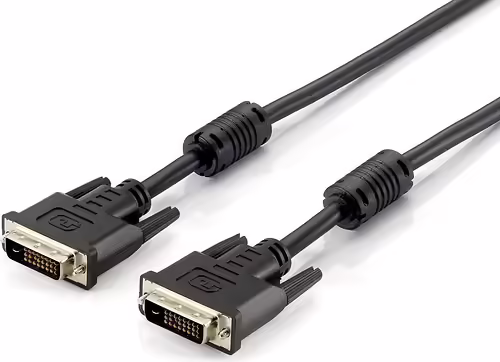 Cable EQUIP DVI-D/M a DVI-D/M 10m Negro (EQ118937) | 4015867116760 imagen 1