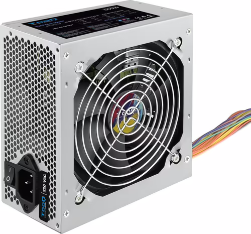 Fuente TooQ 500W ATX 120mm Plata (TQAPOLO-500SP) | 8433281010260 imagen 1