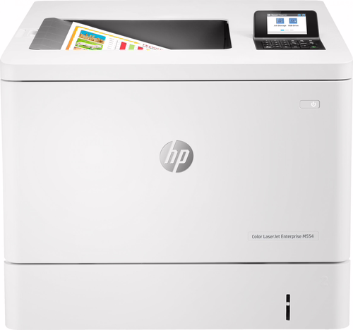Hp Color LaserJet Enterprise M554dn Impresora laser 1200 x 1200dpi A4 blanco | 7ZU81A | 0194850414275 imagen 1