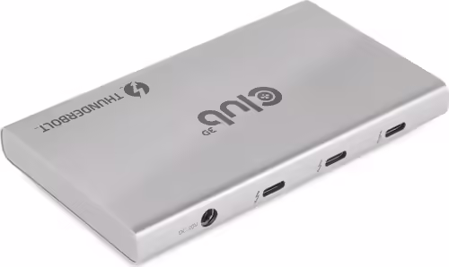 Docking Club 3D Thunderbolt 4 5en1 Plata (CSV-1580) | 8719214471958 imagen 1