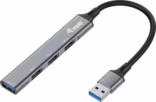 Hub EQUIP Life USB-A a 1xUSB-A 3.0 2xUSB 2.0 (EQ128960) | 4015867227602 imagen 1