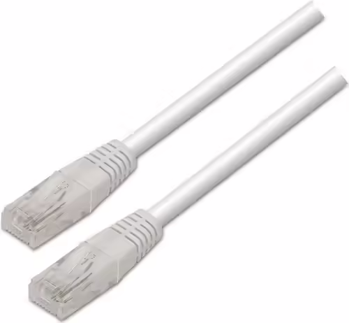 Latiguillo AISENS RJ45 Cat5e UTP 0.5m Blanco(A133-0196) | 8436574701951 imagen 1