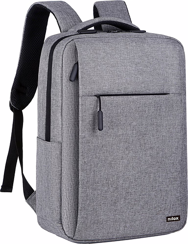 Mochila Profesional NILOX hasta 15.6`` Gris (NXBK035) imagen 1