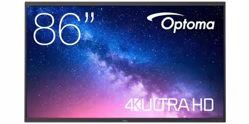 Pantalla Optoma 86`` 5863RK 4K UHD Negra (H1F0C0PBW101) imagen 1