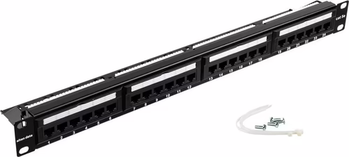 Patch Panel 24 puertos UTP CAT5 IDC (80.24.05U) | 6940533544456 imagen 1