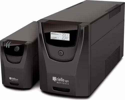 S.A.I. Riello NetPower 360W 600VA Negra (NPW600) | 8023251004384 imagen 1