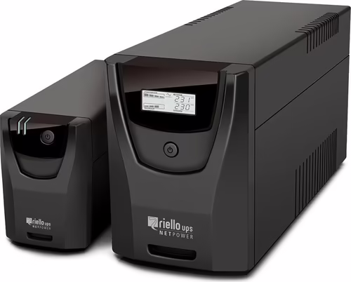 S.A.I. Riello NetPower 360W 600VA Negra (NPW600) | ANPW600AA3 | 8023251004384 imagen 1