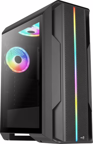 Caja AEROCOOL Splinter V1 ATX Negra (SPLINTERDUOBKV1) | 4711099470327 imagen 1