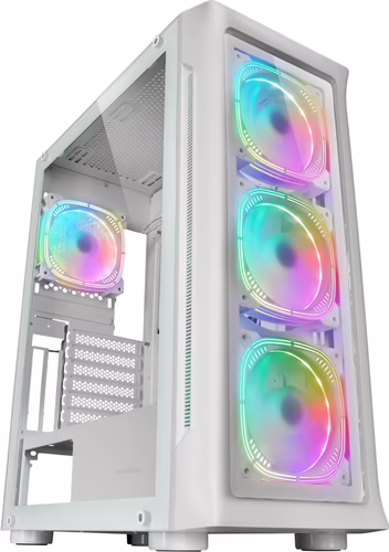 Caja Mars Gaming ARGB ATX EATX mATX Blanca (MCNEOW) | 8435693103318 imagen 1