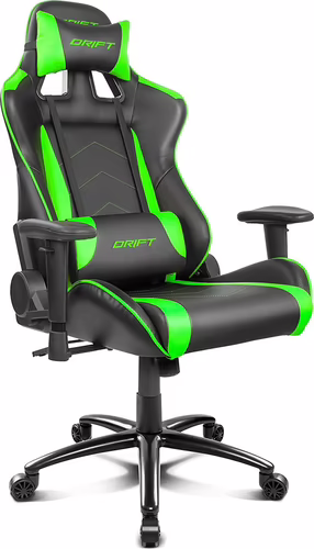 SILLA GAMING DRIFT DR150 NEGRO/ VERDE DR150BG | 8436532167607 imagen 1