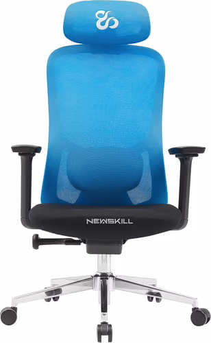 Silla Newskill Nue Ergonómica Azul/Negra(NS-CH-NUE-BBL) imagen 1
