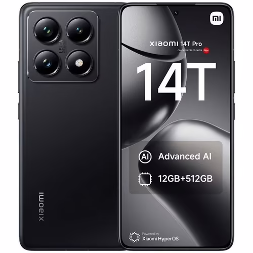 Smartphone XIAOMI 14T Pro 6.67`` 12Gb 512Gb 5G Negro | XIA-SP 14T P 12-512 BK |  6941812789407 imagen 1