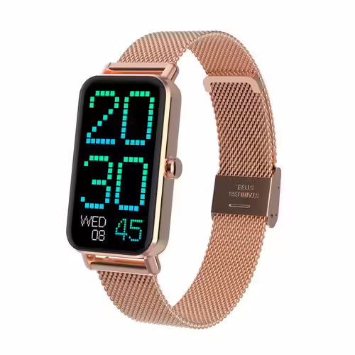 Smartwatch SWISS GO Lyss 40mm BT 5.3 Rosa (SWI302049) imagen 1