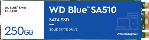 Western Digital Blue SA510 M.2 250 GB Serial ATA III | WDS250G3B0B | 0718037884691 imagen 1