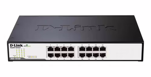 SWITCH D-LINK 16 PUERTOS 10/100/1000 19 DGS-1016D | 7900692699748 imagen 1