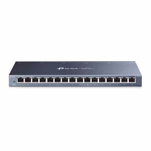 Switch TP-Link 16xRJ45 GbE Negro (TL-SG116) | 6935364084325 imagen 1