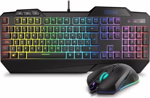 T+Ratón Krom Krusher SP RGB USB Negro (NXKROMKRSHRSP) | 8436587971051 imagen 1